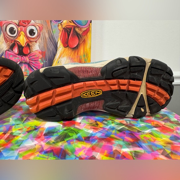 Keen Verdi Mid WP waterproof hiking boots Vintage - Picture 7 of 10